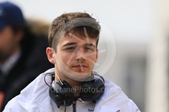 World © Octane Photographic Ltd. Formula 1 – Winter Test 1. Alfa Romeo Sauber F1 Team C37 – Charles Leclerc. Circuit de Barcelona-Catalunya, Spain. Thursday 1st March 2018.