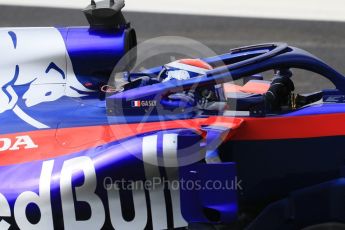 World © Octane Photographic Ltd. Formula 1 – Winter Test 1. Scuderia Toro Rosso STR13 – Pierre Gasly. Circuit de Barcelona-Catalunya, Spain. Thursday 1st March 2018.