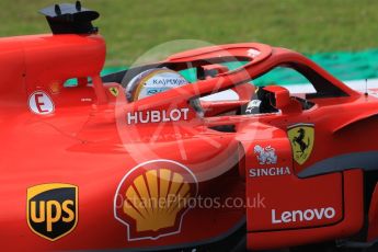 World © Octane Photographic Ltd. Formula 1 – Winter Test 1. Scuderia Ferrari SF71-H – Sebastian Vettel, Circuit de Barcelona-Catalunya, Spain. Thursday 1st March 2018.