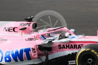 World © Octane Photographic Ltd. Formula 1 – Winter Test 1. Sahara Force India VJM11 Sergio Perez. Circuit de Barcelona-Catalunya, Spain. Thursday 1st March 2018.