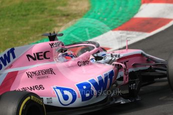 World © Octane Photographic Ltd. Formula 1 – Winter Test 1. Sahara Force India VJM11 Sergio Perez. Circuit de Barcelona-Catalunya, Spain. Thursday 1st March 2018.