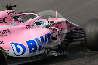 World © Octane Photographic Ltd. Formula 1 – Winter Test 1. Sahara Force India VJM11 Sergio Perez. Circuit de Barcelona-Catalunya, Spain. Thursday 1st March 2018.