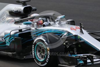 World © Octane Photographic Ltd. Formula 1 – Winter Test 1. Mercedes AMG Petronas Motorsport AMG F1 W09 EQ Power+ - Lewis Hamilton. Circuit de Barcelona-Catalunya, Spain. Thursday 1st March 2018.