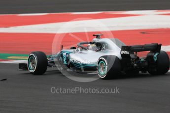 World © Octane Photographic Ltd. Formula 1 – Winter Test 1. Mercedes AMG Petronas Motorsport AMG F1 W09 EQ Power+ - Lewis Hamilton. Circuit de Barcelona-Catalunya, Spain. Thursday 1st March 2018.