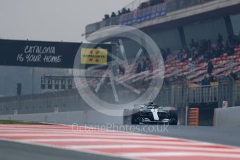 World © Octane Photographic Ltd. Formula 1 – Winter Test 1. Mercedes AMG Petronas Motorsport AMG F1 W09 EQ Power+ - Valtteri Bottas. Circuit de Barcelona-Catalunya, Spain. Thursday 1st March 2018.