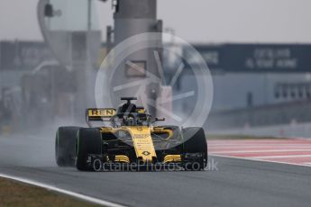 World © Octane Photographic Ltd. Formula 1 – Winter Test 1. Renault Sport F1 Team RS18 – Nico Hulkenberg. Circuit de Barcelona-Catalunya, Spain. Thursday 1st March 2018.