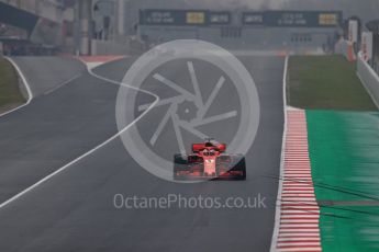 World © Octane Photographic Ltd. Formula 1 – Winter Test 1. Scuderia Ferrari SF71-H – Sebastian Vettel, Circuit de Barcelona-Catalunya, Spain. Thursday 1st March 2018.