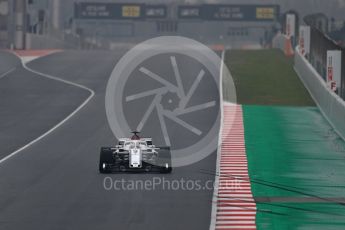 World © Octane Photographic Ltd. Formula 1 – Winter Test 1. Alfa Romeo Sauber F1 Team C37 – Marcus Ericsson. Circuit de Barcelona-Catalunya, Spain. Thursday 1st March 2018.