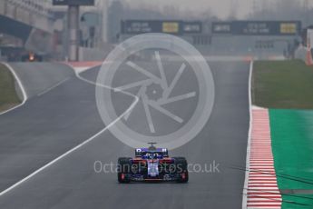 World © Octane Photographic Ltd. Formula 1 – Winter Test 1. Scuderia Toro Rosso STR13 – Pierre Gasly. Circuit de Barcelona-Catalunya, Spain. Thursday 1st March 2018.