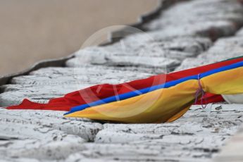 World © Octane Photographic Ltd. Formula 1 – Winter Test 1. Marshals' flags . Circuit de Barcelona-Catalunya, Spain. Thursday 1st March 2018.