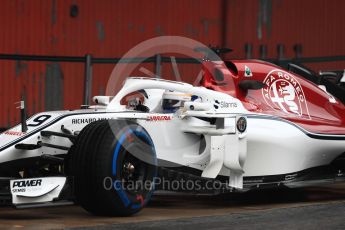 World © Octane Photographic Ltd. Formula 1 – Winter Test 1. Alfa Romeo Sauber F1 Team C37 – Marcus Ericsson. Circuit de Barcelona-Catalunya, Spain. Thursday 1st March 2018.