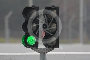 World © Octane Photographic Ltd. Formula 1 – Winter Test 1. Green light. Circuit de Barcelona-Catalunya, Spain. Thursday 1st March 2018.