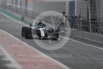 World © Octane Photographic Ltd. Formula 1 – Winter Test 1. Mercedes AMG Petronas Motorsport AMG F1 W09 EQ Power+ - Valtteri Bottas. Circuit de Barcelona-Catalunya, Spain. Thursday 1st March 2018.