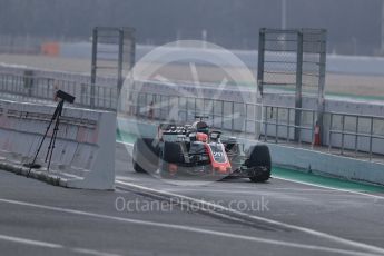 World © Octane Photographic Ltd. Formula 1 – Winter Test 1. Haas F1 Team VF-18 – Kevin Magnussen. Circuit de Barcelona-Catalunya, Spain. Thursday 1st March 2018.