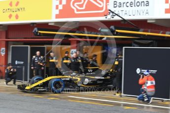World © Octane Photographic Ltd. Formula 1 – Winter Test 1. Renault Sport F1 Team RS18 – Nico Hulkenberg. Circuit de Barcelona-Catalunya, Spain. Thursday 1st March 2018.