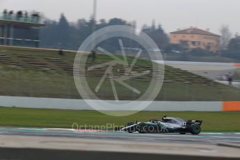 World © Octane Photographic Ltd. Formula 1 – Winter Test 1. Mercedes AMG Petronas Motorsport AMG F1 W09 EQ Power+ - Valtteri Bottas. Circuit de Barcelona-Catalunya, Spain. Thursday 1st March 2018.
