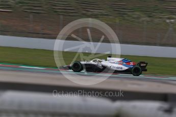 World © Octane Photographic Ltd. Formula 1 – Winter Test 1. Williams Martini Racing FW41 – Sergey Sirotkin. Circuit de Barcelona-Catalunya, Spain. Thursday 1st March 2018.