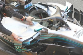 World © Octane Photographic Ltd. Formula 1 – Winter Test 2. Mercedes AMG Petronas Motorsport AMG F1 W09 EQ Power+ - Valtteri Bottas. Circuit de Barcelona-Catalunya, Spain. Tuesday 6th March 2018.