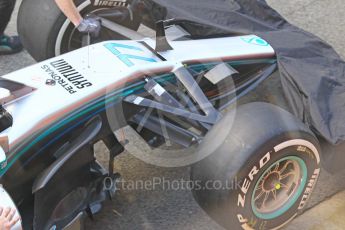 World © Octane Photographic Ltd. Formula 1 – Winter Test 2. Mercedes AMG Petronas Motorsport AMG F1 W09 EQ Power+ - Valtteri Bottas. Circuit de Barcelona-Catalunya, Spain. Tuesday 6th March 2018.