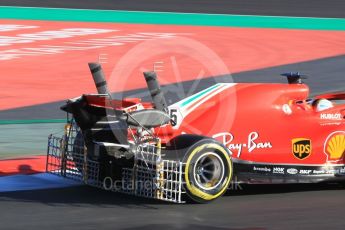 World © Octane Photographic Ltd. Formula 1 – Winter Test 2. Scuderia Ferrari SF71-H – Sebastian Vettel, Circuit de Barcelona-Catalunya, Spain. Tuesday 6th March 2018.