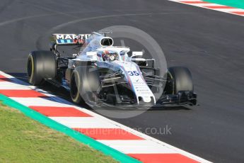 World © Octane Photographic Ltd. Formula 1 – Winter Test 2. Williams Martini Racing FW41 – Sergey Sirotkin. Circuit de Barcelona-Catalunya, Spain. Tuesday 6th March 2018.