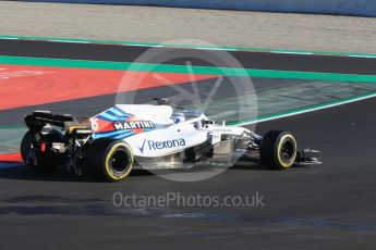 World © Octane Photographic Ltd. Formula 1 – Winter Test 2. Williams Martini Racing FW41 – Sergey Sirotkin. Circuit de Barcelona-Catalunya, Spain. Tuesday 6th March 2018.