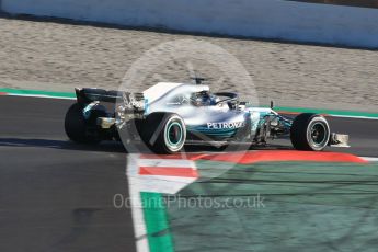 World © Octane Photographic Ltd. Formula 1 – Winter Test 2. Mercedes AMG Petronas Motorsport AMG F1 W09 EQ Power+ - Valtteri Bottas. Circuit de Barcelona-Catalunya, Spain. Tuesday 6th March 2018.