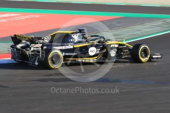 World © Octane Photographic Ltd. Formula 1 – Winter Test 2. Renault Sport F1 Team RS18 – Nico Hulkenberg. Circuit de Barcelona-Catalunya, Spain. Tuesday 6th March 2018.