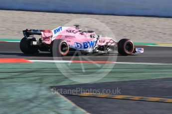 World © Octane Photographic Ltd. Formula 1 – Winter Test 2. Sahara Force India VJM11 - Sergio Perez. Circuit de Barcelona-Catalunya, Spain. Tuesday 6th March 2018.