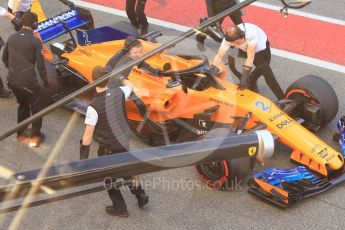 World © Octane Photographic Ltd. Formula 1 – Winter Test 2. McLaren MCL33 – Stoffel Vandoorne. Circuit de Barcelona-Catalunya, Spain. Tuesday 6th March 2018.