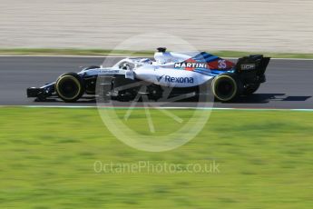 World © Octane Photographic Ltd. Formula 1 – Winter Test 2. Williams Martini Racing FW41 – Sergey Sirotkin. Circuit de Barcelona-Catalunya, Spain. Tuesday 6th March 2018.