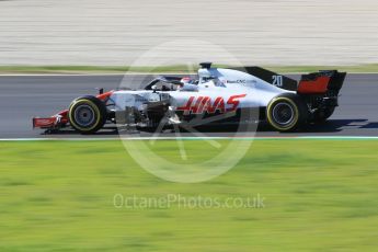 World © Octane Photographic Ltd. Formula 1 – Winter Test 2. Haas F1 Team VF-18 – Kevin Magnussen. Circuit de Barcelona-Catalunya, Spain. Tuesday 6th March 2018.