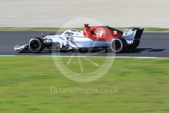 World © Octane Photographic Ltd. Formula 1 – Winter Test 2. Alfa Romeo Sauber F1 Team C37 – Marcus Ericsson. Circuit de Barcelona-Catalunya, Spain. Tuesday 6th March 2018.