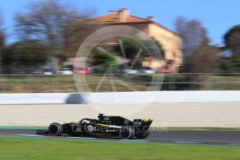 World © Octane Photographic Ltd. Formula 1 – Winter Test 2. Renault Sport F1 Team RS18 – Nico Hulkenberg. Circuit de Barcelona-Catalunya, Spain. Tuesday 6th March 2018.