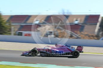 World © Octane Photographic Ltd. Formula 1 – Winter Test 2. Sahara Force India VJM11 - Sergio Perez. Circuit de Barcelona-Catalunya, Spain. Tuesday 6th March 2018.