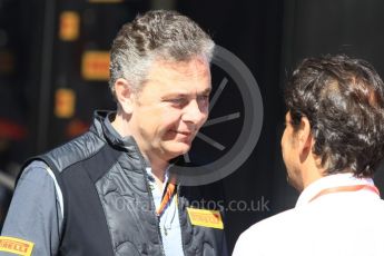 World © Octane Photographic Ltd. Formula 1 – Winter Test 2. Pirelli Sporting Director - Mario Isola. Circuit de Barcelona-Catalunya, Spain. Tuesday 6th March 2018.