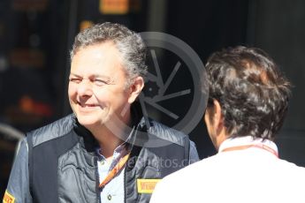 World © Octane Photographic Ltd. Formula 1 – Winter Test 2. Pirelli Sporting Director - Mario Isola. Circuit de Barcelona-Catalunya, Spain. Tuesday 6th March 2018.