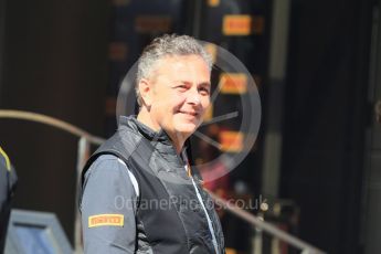 World © Octane Photographic Ltd. Formula 1 – Winter Test 2. Pirelli Sporting Director - Mario Isola. Circuit de Barcelona-Catalunya, Spain. Tuesday 6th March 2018.