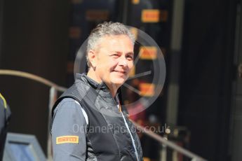 World © Octane Photographic Ltd. Formula 1 – Winter Test 2. Pirelli Sporting Director - Mario Isola. Circuit de Barcelona-Catalunya, Spain. Tuesday 6th March 2018.