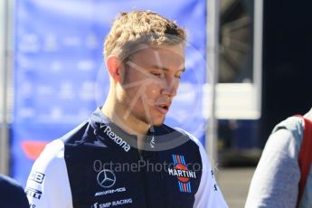 World © Octane Photographic Ltd. Formula 1 – Winter Test 2. Williams Martini Racing FW41 – Sergey Sirotkin. Circuit de Barcelona-Catalunya, Spain. Tuesday 6th March 2018.