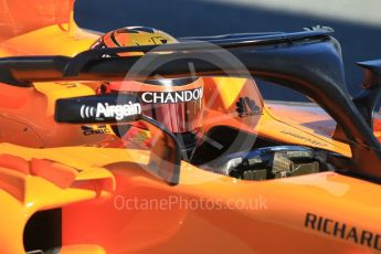 World © Octane Photographic Ltd. Formula 1 – Winter Test 2. McLaren MCL33 – Stoffel Vandoorne. Circuit de Barcelona-Catalunya, Spain. Tuesday 6th March 2018.