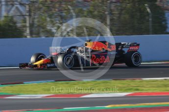 World © Octane Photographic Ltd. Formula 1 – Winter Test 2. Aston Martin Red Bull Racing TAG Heuer RB14 – Max Verstappen. Circuit de Barcelona-Catalunya, Spain. Tuesday 6th March 2018. World © Octane Photographic Ltd. Formula 1 – Winter Test 2. Aston Martin Red Bull Racing TAG Heuer RB14 – Max Verstappen. Circuit de Barcelona-Catalunya, Spain. Tuesday 6th March 2018.