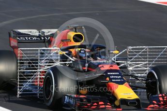 World © Octane Photographic Ltd. Formula 1 – Winter Test 2. Aston Martin Red Bull Racing TAG Heuer RB14 – Max Verstappen. Circuit de Barcelona-Catalunya, Spain. Tuesday 6th March 2018.