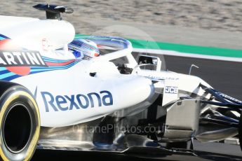 World © Octane Photographic Ltd. Formula 1 – Winter Test 2. Williams Martini Racing FW41 – Sergey Sirotkin. Circuit de Barcelona-Catalunya, Spain. Tuesday 6th March 2018.