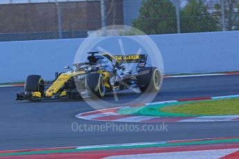 World © Octane Photographic Ltd. Formula 1 – Winter Test 2. Renault Sport F1 Team RS18 – Nico Hulkenberg. Circuit de Barcelona-Catalunya, Spain. Tuesday 6th March 2018.