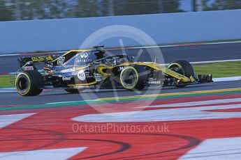 World © Octane Photographic Ltd. Formula 1 – Winter Test 2. Renault Sport F1 Team RS18 – Nico Hulkenberg. Circuit de Barcelona-Catalunya, Spain. Tuesday 6th March 2018.