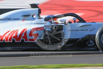 World © Octane Photographic Ltd. Formula 1 – Winter Test 2. Haas F1 Team VF-18 – Kevin Magnussen. Circuit de Barcelona-Catalunya, Spain. Tuesday 6th March 2018.