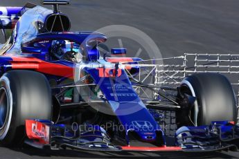 World © Octane Photographic Ltd. Formula 1 – Winter Test 2. Scuderia Toro Rosso STR13 – Pierre Gasly. Circuit de Barcelona-Catalunya, Spain. Tuesday 6th March 2018.