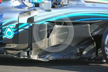 World © Octane Photographic Ltd. Formula 1 – Winter Test 2. Mercedes AMG Petronas Motorsport AMG F1 W09 EQ Power+ - Valtteri Bottas. Circuit de Barcelona-Catalunya, Spain. Tuesday 6th March 2018.