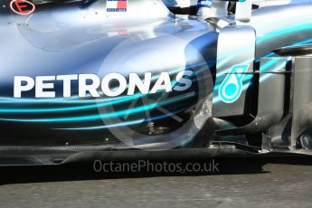 World © Octane Photographic Ltd. Formula 1 – Winter Test 2. Mercedes AMG Petronas Motorsport AMG F1 W09 EQ Power+ - Valtteri Bottas. Circuit de Barcelona-Catalunya, Spain. Tuesday 6th March 2018.